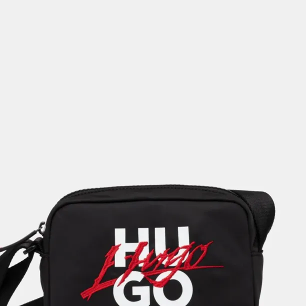 HUGO borseta culoarea negru