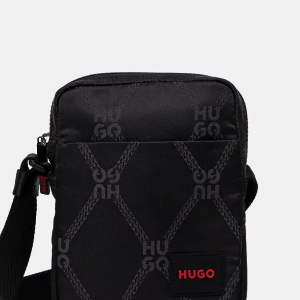 HUGO borseta culoarea negru