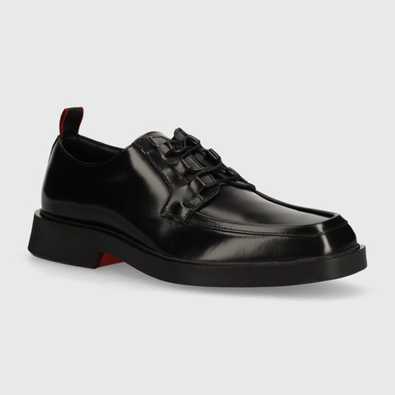 HUGO pantofi de piele Iker barbati