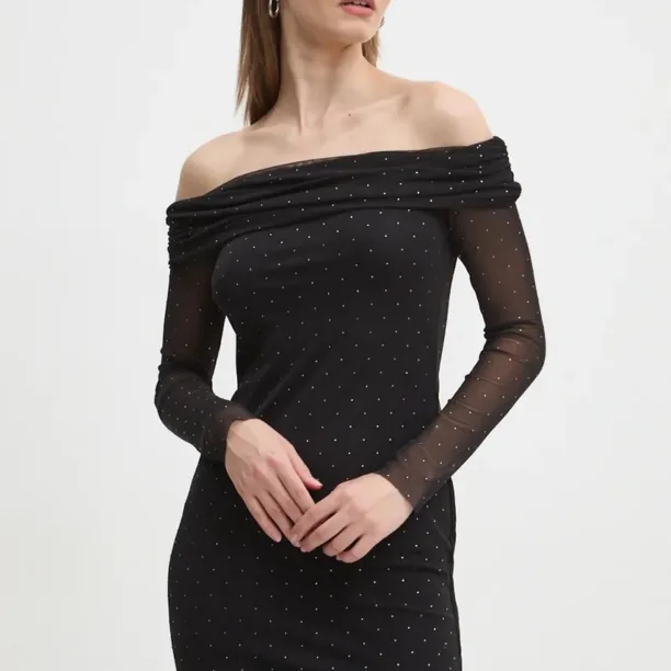 HUGO rochie culoarea negru