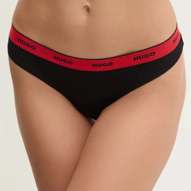 HUGO tanga culoarea negru