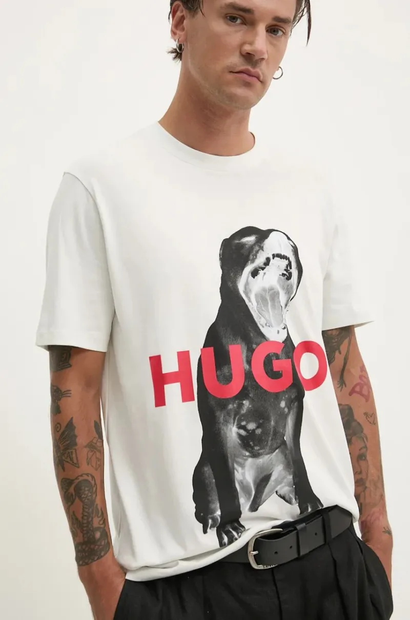 HUGO tricou din bumbac barbati