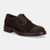 Hackett London pantofi de piele intoarsa EGMONT VELVET barbati