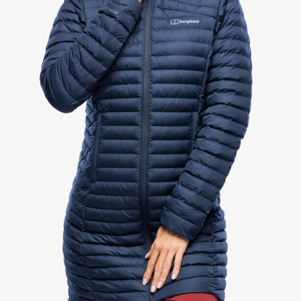 Haina femei Berghaus Nula Micro Long Jacket - dusk