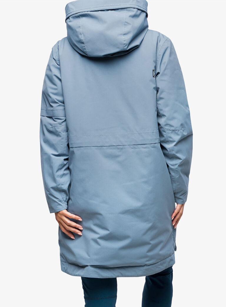 Haina femei Didriksons Ella Parka - glacial blue preţ