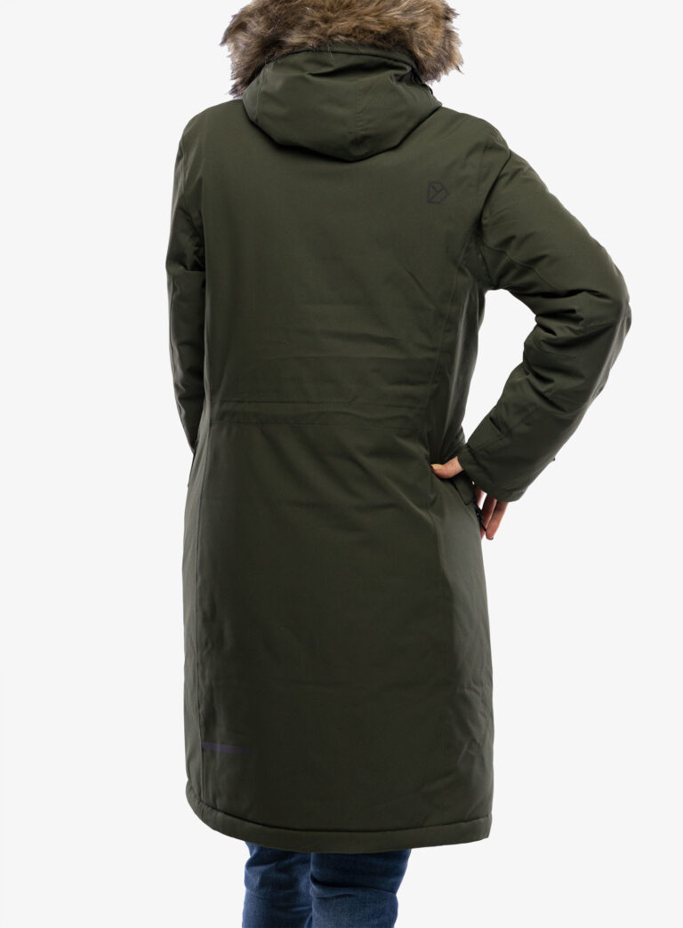 Haina femei Didriksons Erika Parka 3 - deep green preţ