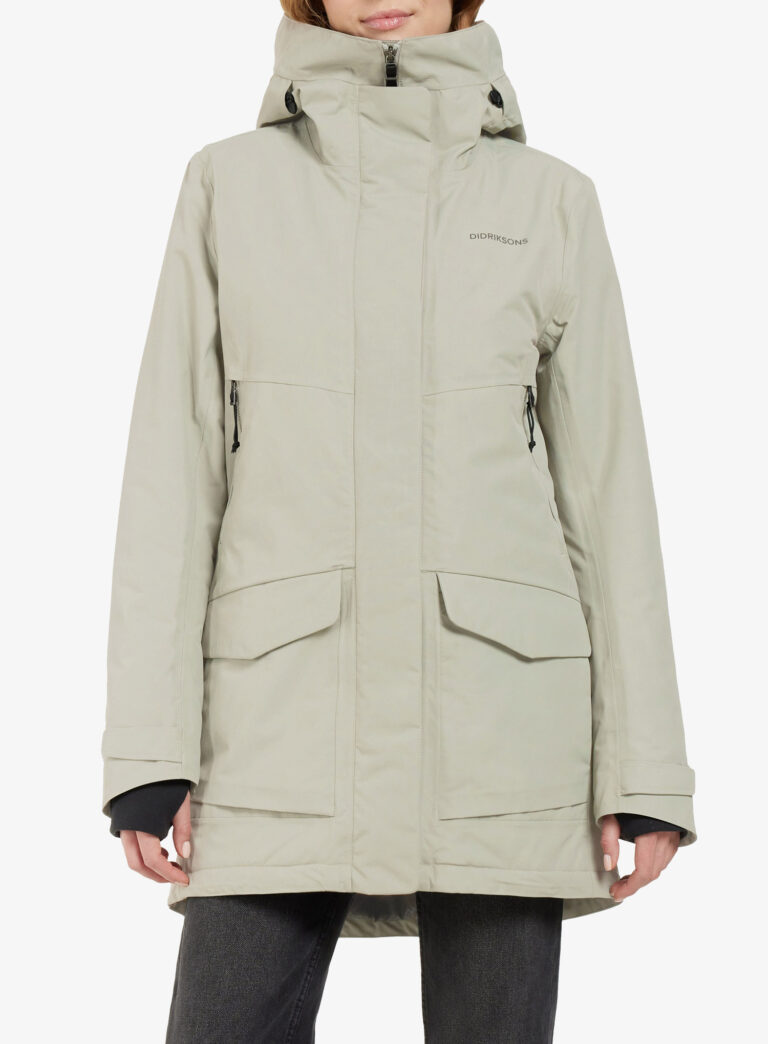 Haina femei Didriksons Frida Parka 7 - wilted leaf