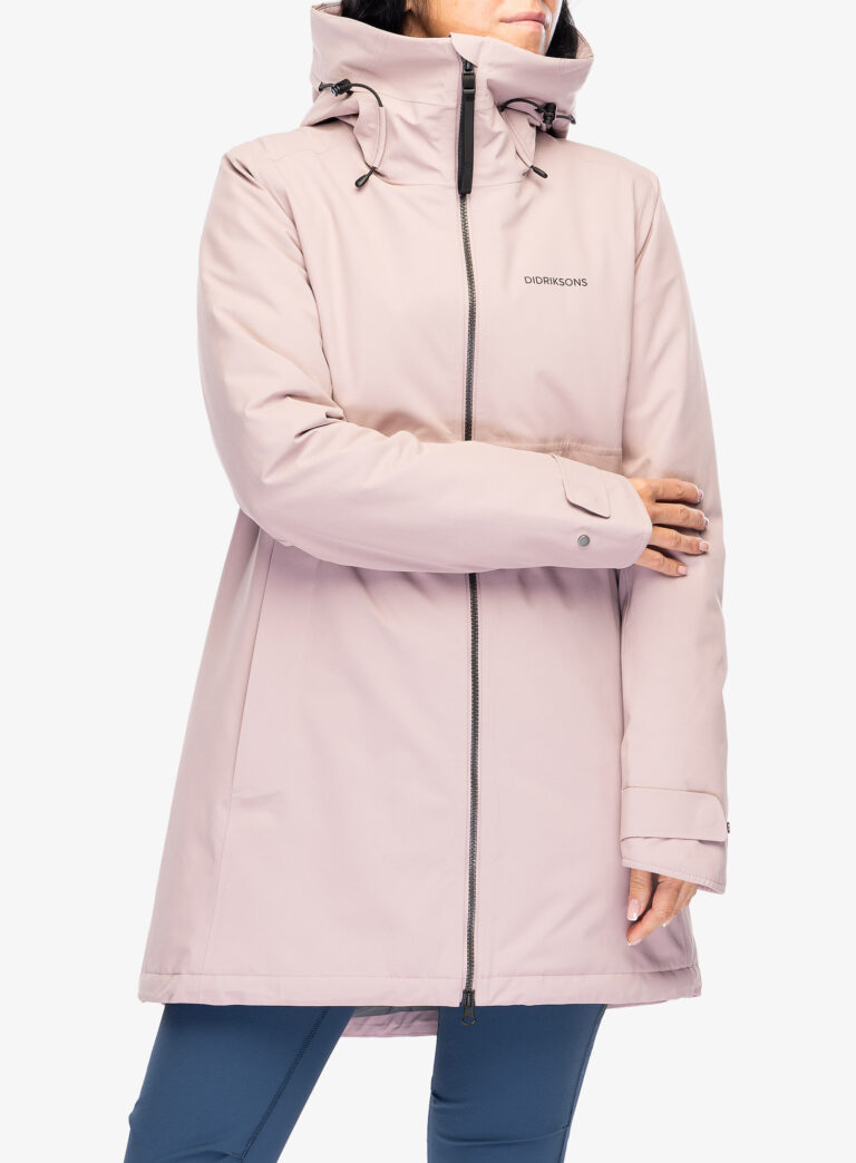 Haina femei Didriksons Helle Parka 5 - oyster lilac