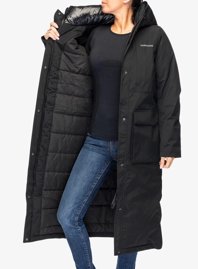 Preţ Haina femei Didriksons Leya Parka Long 3 - black