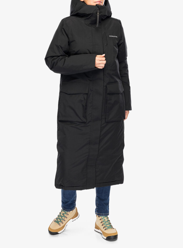 Haina femei Didriksons Leya Parka Long 3 - black