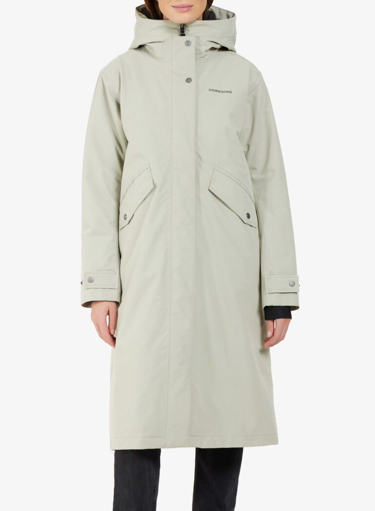 Haina femei Didriksons Mia Parka Long 2 - wilted leaf