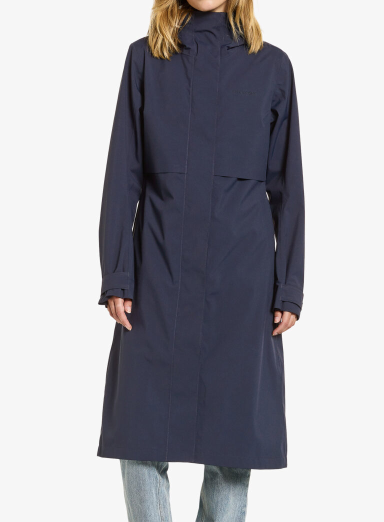 Haina femei Didriksons Sonja Parka Long 2 - dark night blue