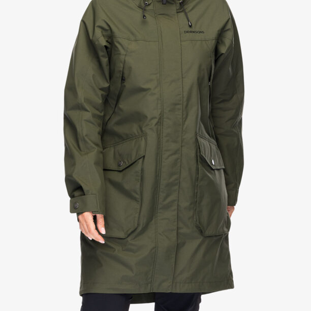 Haina femei Didriksons Thelma Parka 10 - deep green