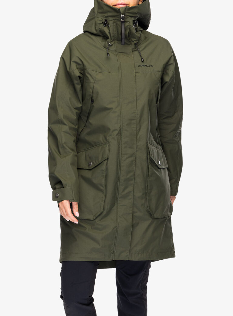 Haina femei Didriksons Thelma Parka 10 - deep green