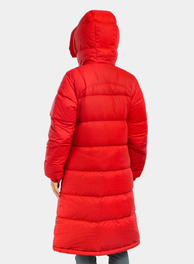 Preţ Haina femei Fjallraven Expedition Long Down Parka - true red