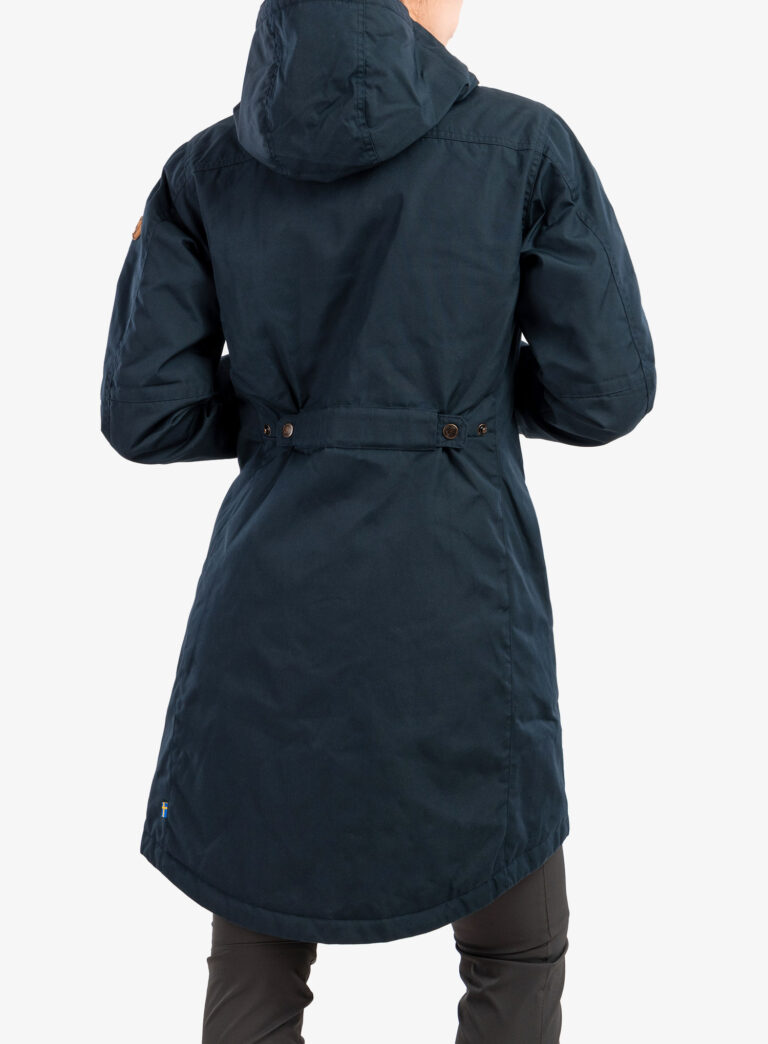 Haina femei Fjallraven Kiruna Padded Parka - dark navy - imagine 6