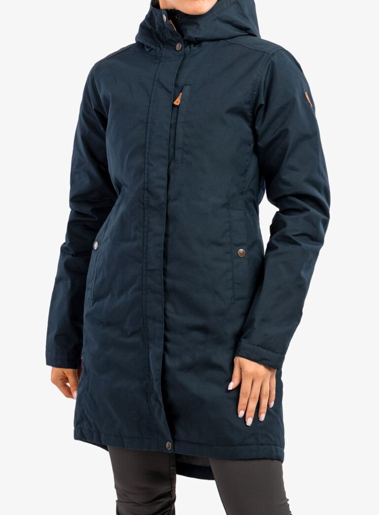 Haina femei Fjallraven Kiruna Padded Parka - dark navy