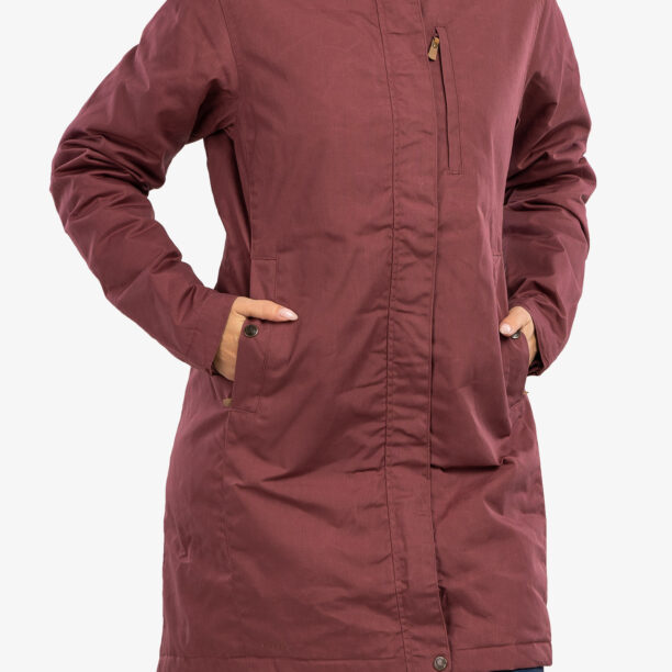 Original Haina femei Fjallraven Kiruna Padded Parka - mesa purple