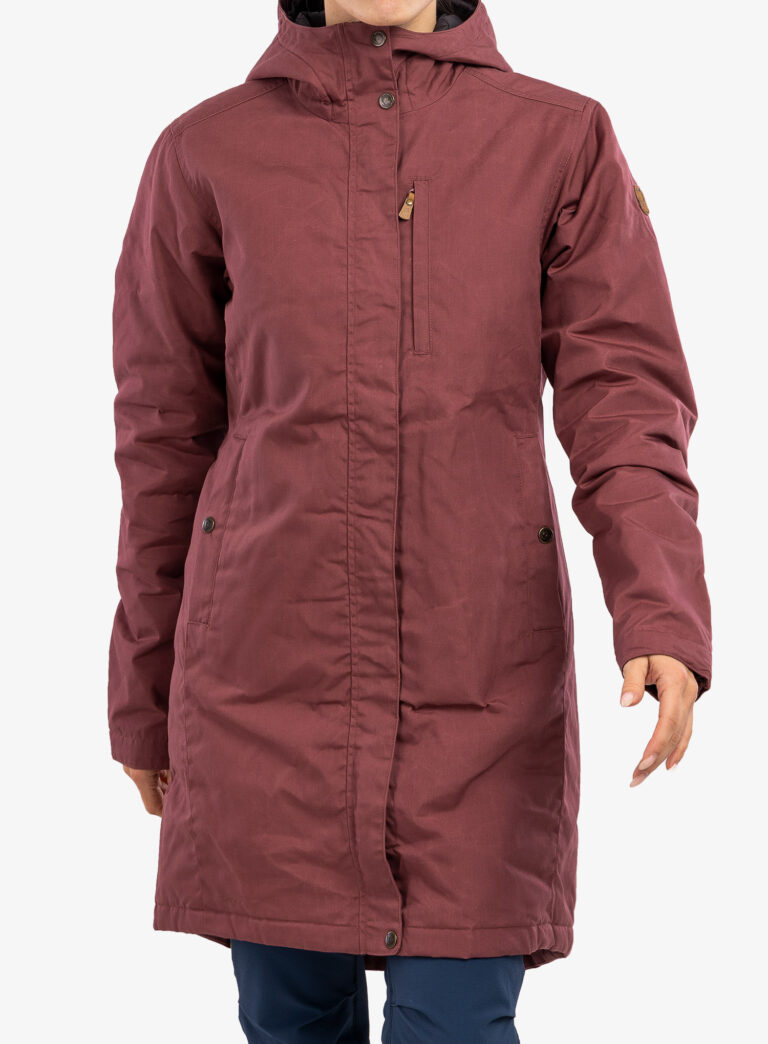 Haina femei Fjallraven Kiruna Padded Parka - mesa purple