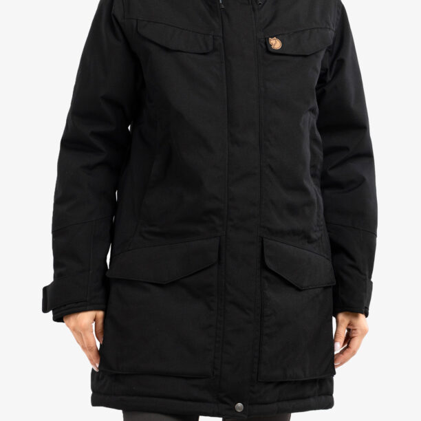 Cumpăra Haina femei Fjallraven Nuuk Parka - black/black