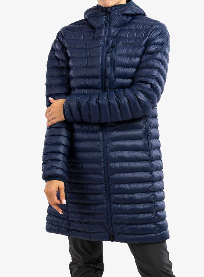 Cumpăra Haina femei Marmot Echo Featherless Long Jacket - arctic navy shiny