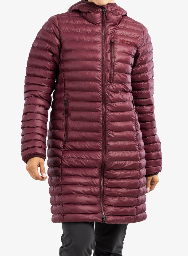 Haina femei Marmot Echo Featherless Long Jacket - port royal shiny