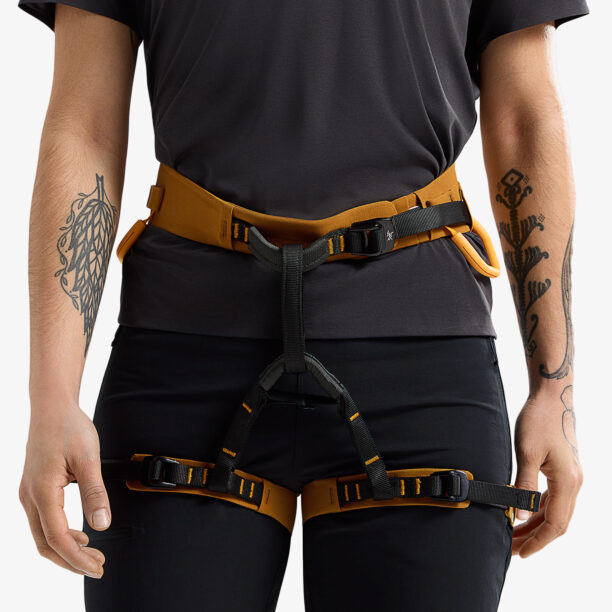 Cumpăra Ham de alpinism pentru femei Arcteryx AR-385a Harness - yukon/amaranthus/edziza