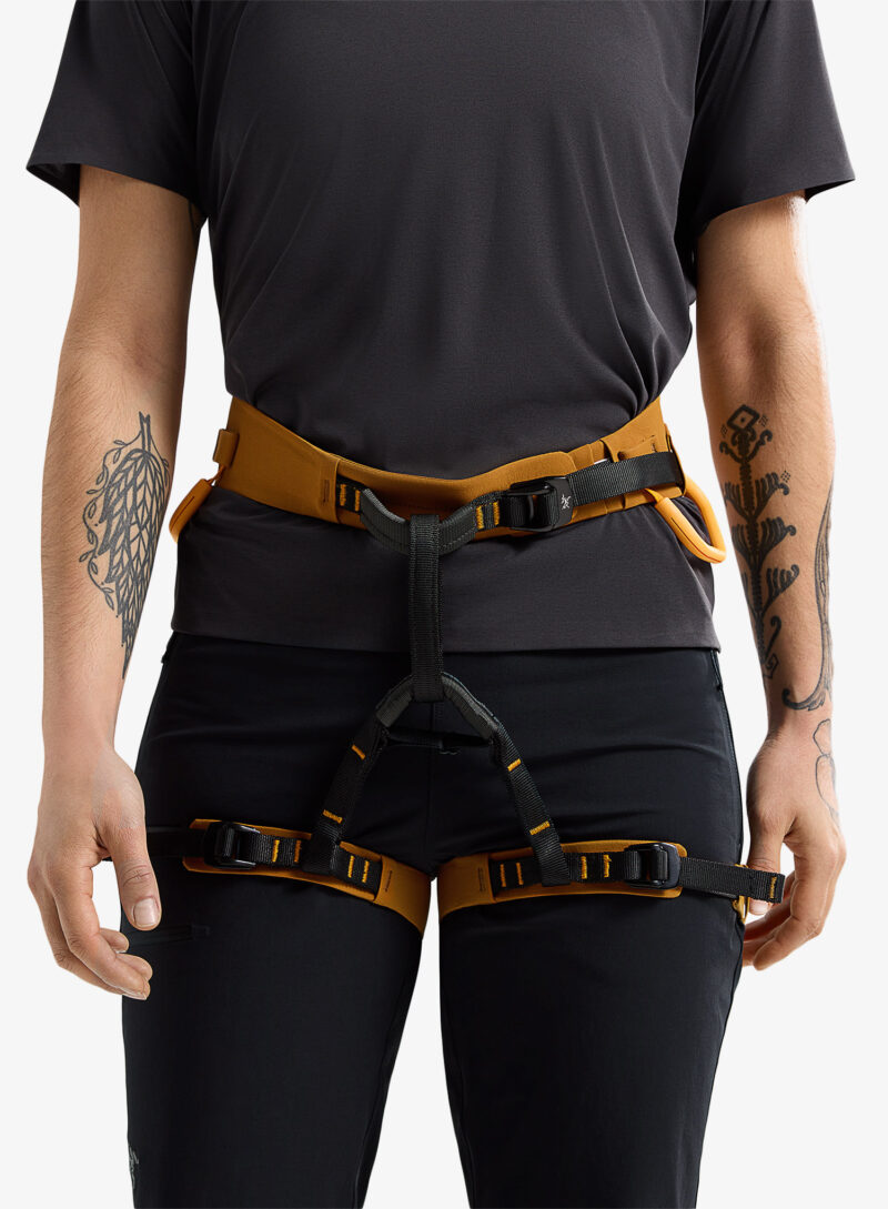 Cumpăra Ham de alpinism pentru femei Arcteryx AR-385a Harness - yukon/amaranthus/edziza