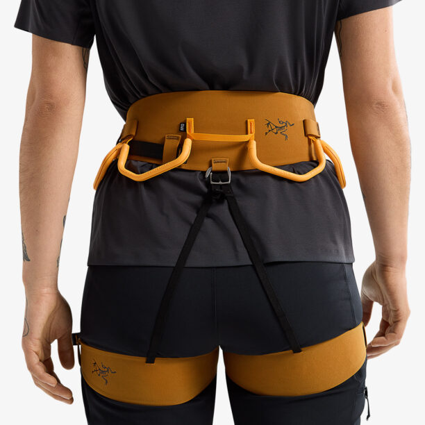 Preţ Ham de alpinism pentru femei Arcteryx AR-385a Harness - yukon/amaranthus/edziza