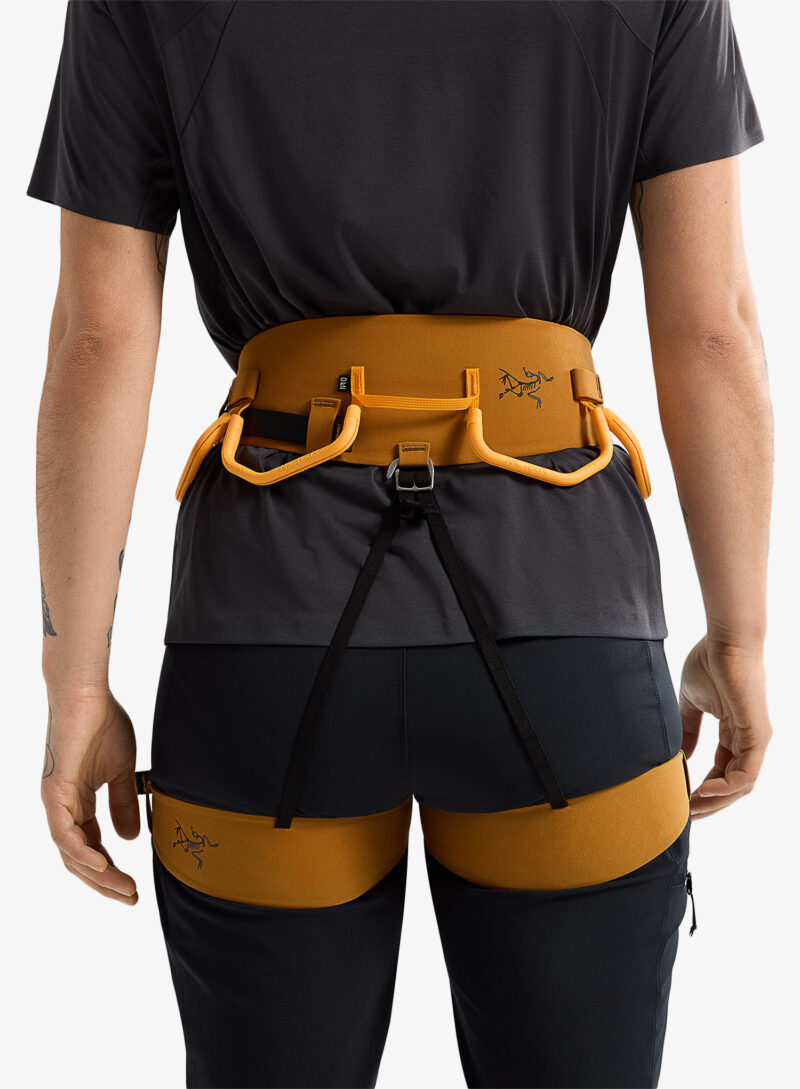 Preţ Ham de alpinism pentru femei Arcteryx AR-385a Harness - yukon/amaranthus/edziza