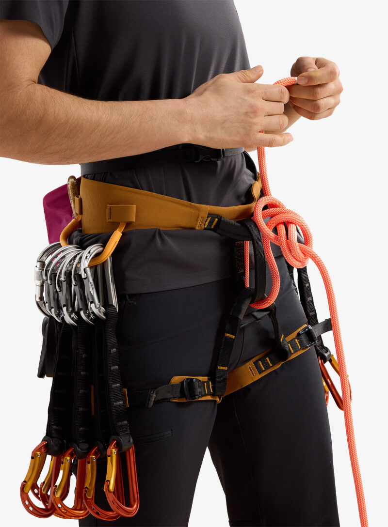 Original Ham de alpinism pentru femei Arcteryx AR-385a Harness - yukon/amaranthus/edziza