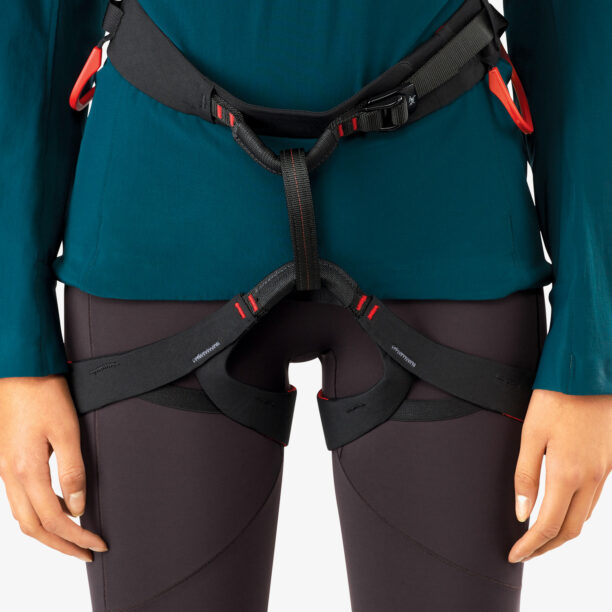 Ham de alpinism pentru femei Arcteryx C-Quence Harness - black/dynasty preţ