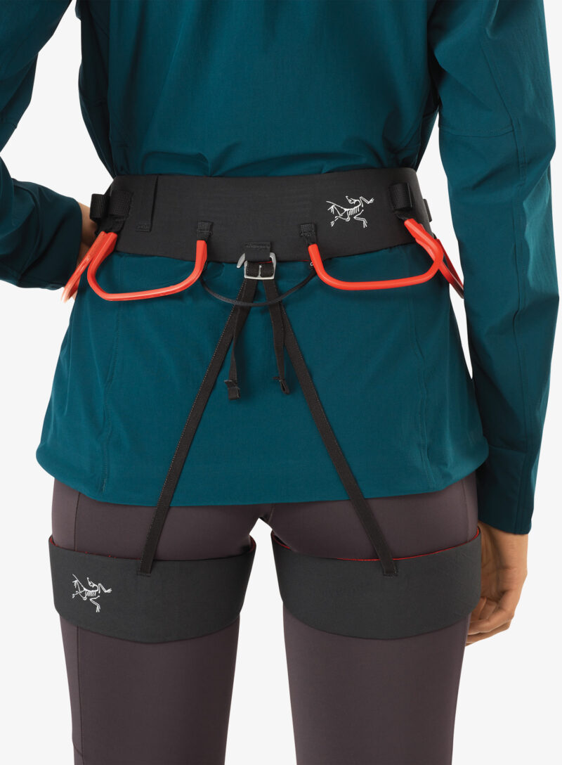 Preţ Ham de alpinism pentru femei Arcteryx C-Quence Harness - black/dynasty