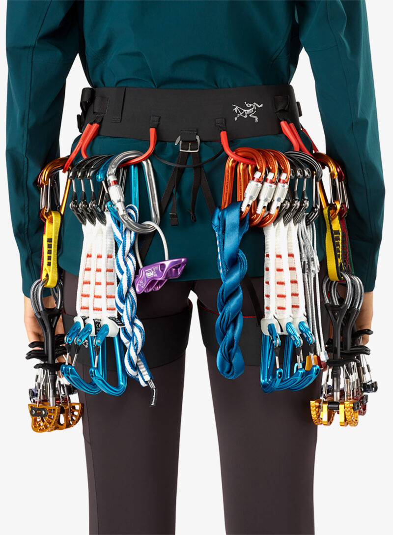 Original Ham de alpinism pentru femei Arcteryx C-Quence Harness - black/dynasty