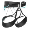 Ham escalada Black Diamond Airnet Harness - black/aqua verde