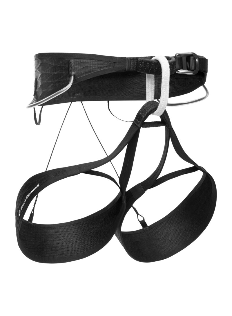 Ham escalada Black Diamond Airnet Harness - black/white