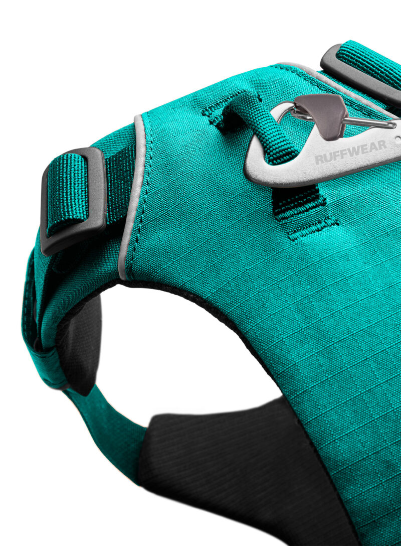 Preţ Ham pentru câini Ruffwear Front Range Harness XXS - aurora teal