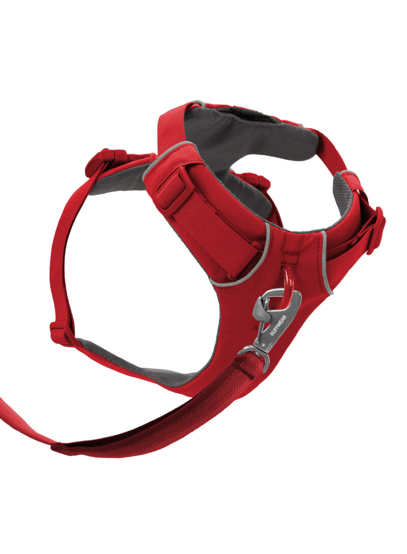 Original Ham pentru câini Ruffwear Front Range Harness XXS - red canyon