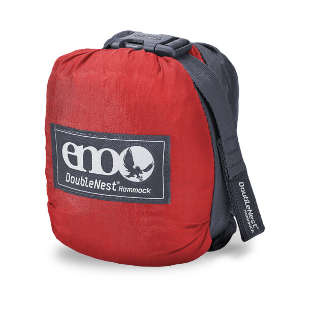 Hamac 2 persoane ENO DoubleNest Hammock - red/charcoal preţ