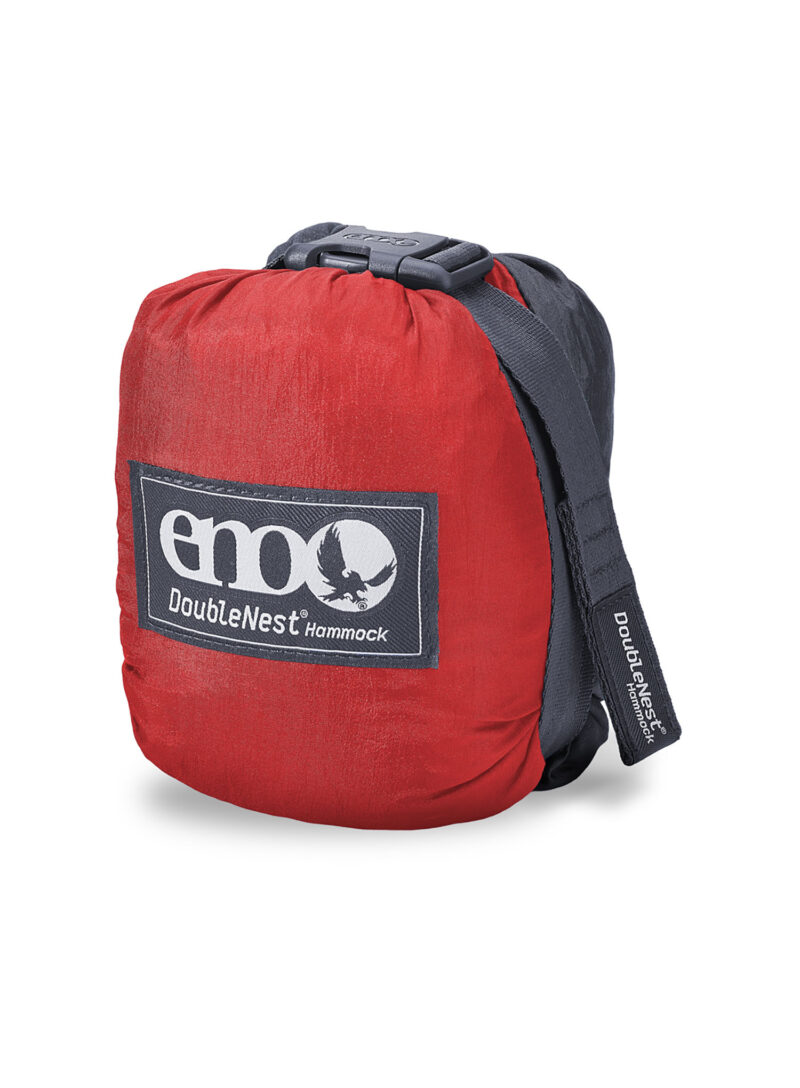 Hamac 2 persoane ENO DoubleNest Hammock - red/charcoal preţ