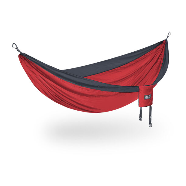 Hamac 2 persoane ENO DoubleNest Hammock - red/charcoal