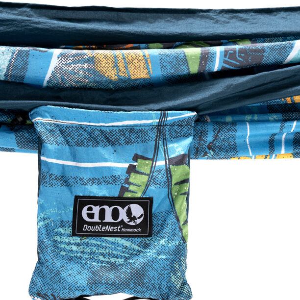 Cumpăra Hamac ENO DoubleNest Print Hammock - surf break/marine