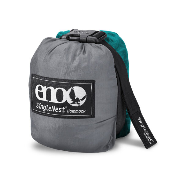 Hamac ENO SingleNest Hammock - grey/seafoam preţ