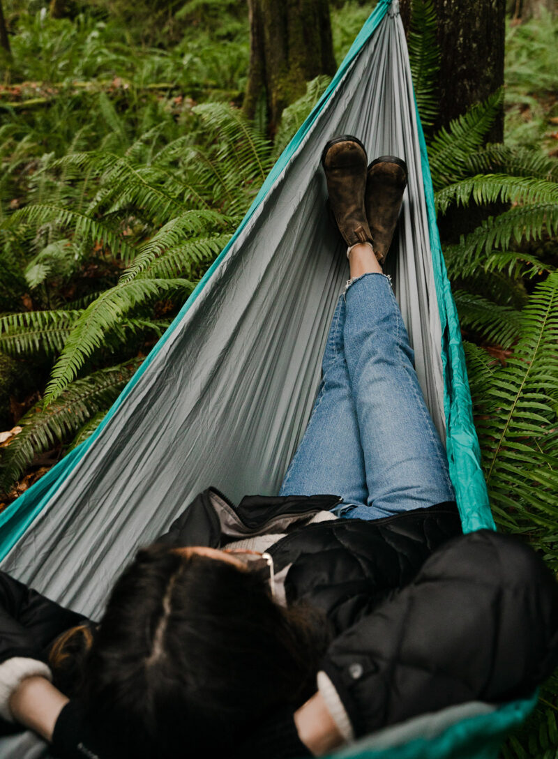 Cumpăra Hamac ENO SingleNest Hammock - grey/seafoam