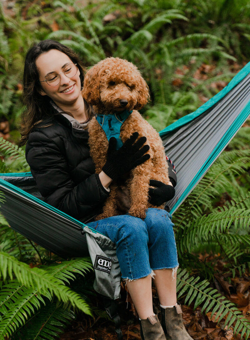 Original Hamac ENO SingleNest Hammock - grey/seafoam