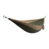 Hamac de voiaj Grand Trunk Double Deluxe Parachute Nylon with Straps - olive/khahi