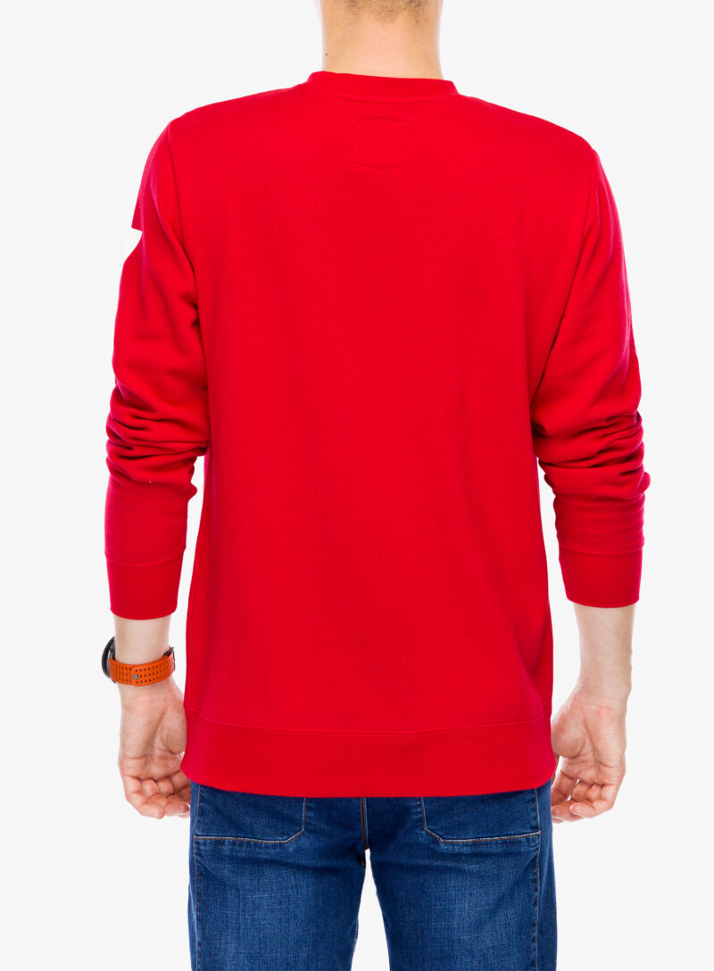 Hanorac 100% Icon Pullover Crewneck Fleece Sweatshirt - deep red preţ