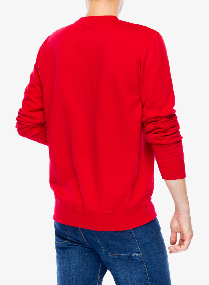 Preţ Hanorac 100% Icon Pullover Crewneck Fleece Sweatshirt - deep red