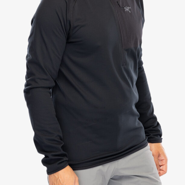 Cumpăra Hanorac Arcteryx Delta 1/2 Zip Neck - black