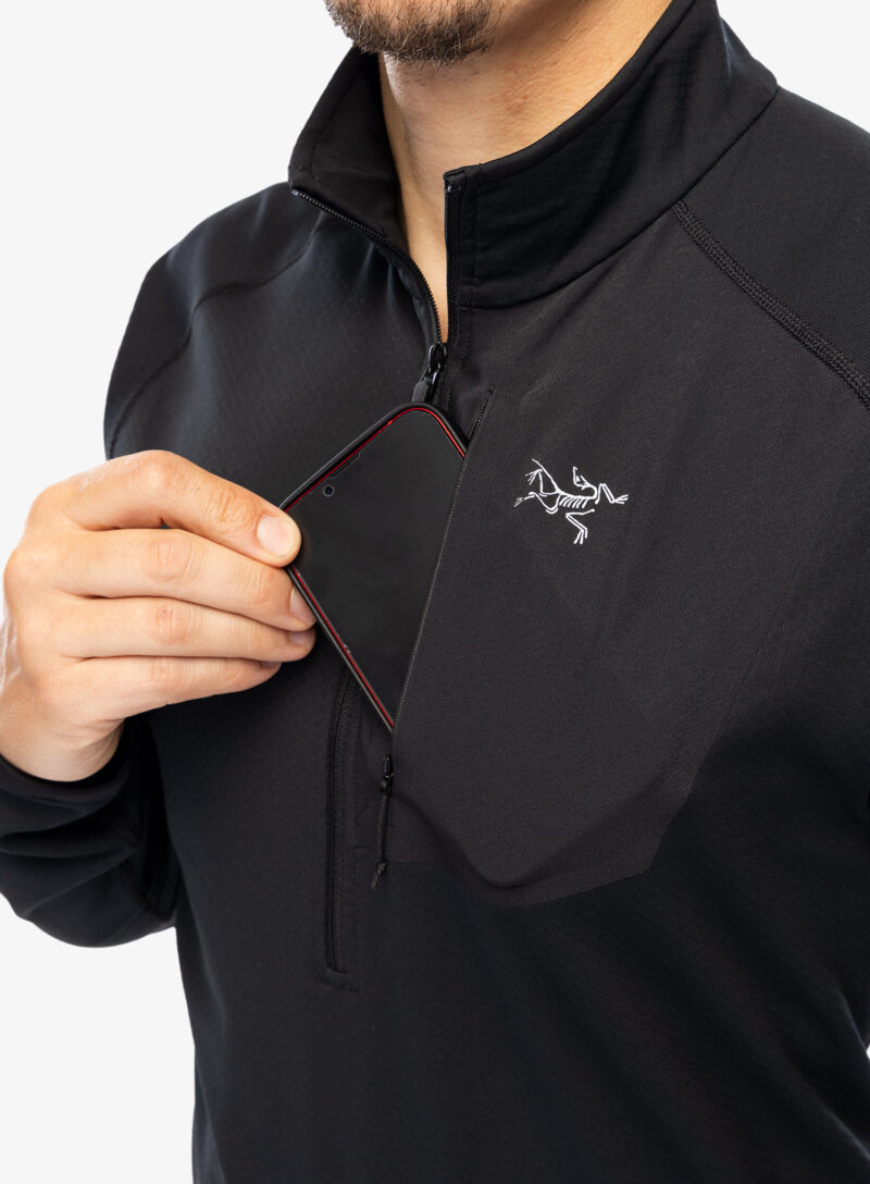 Original Hanorac Arcteryx Delta 1/2 Zip Neck - black